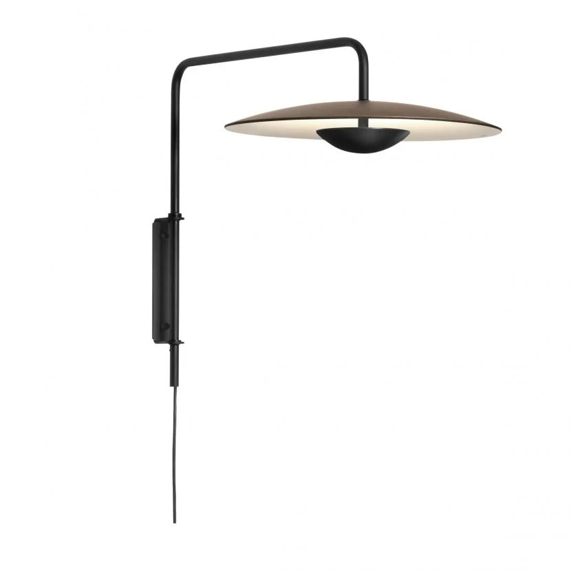 Marset Ginger LED Wall Light in Wenge Marset Ginger LED Wall Light in Wenge