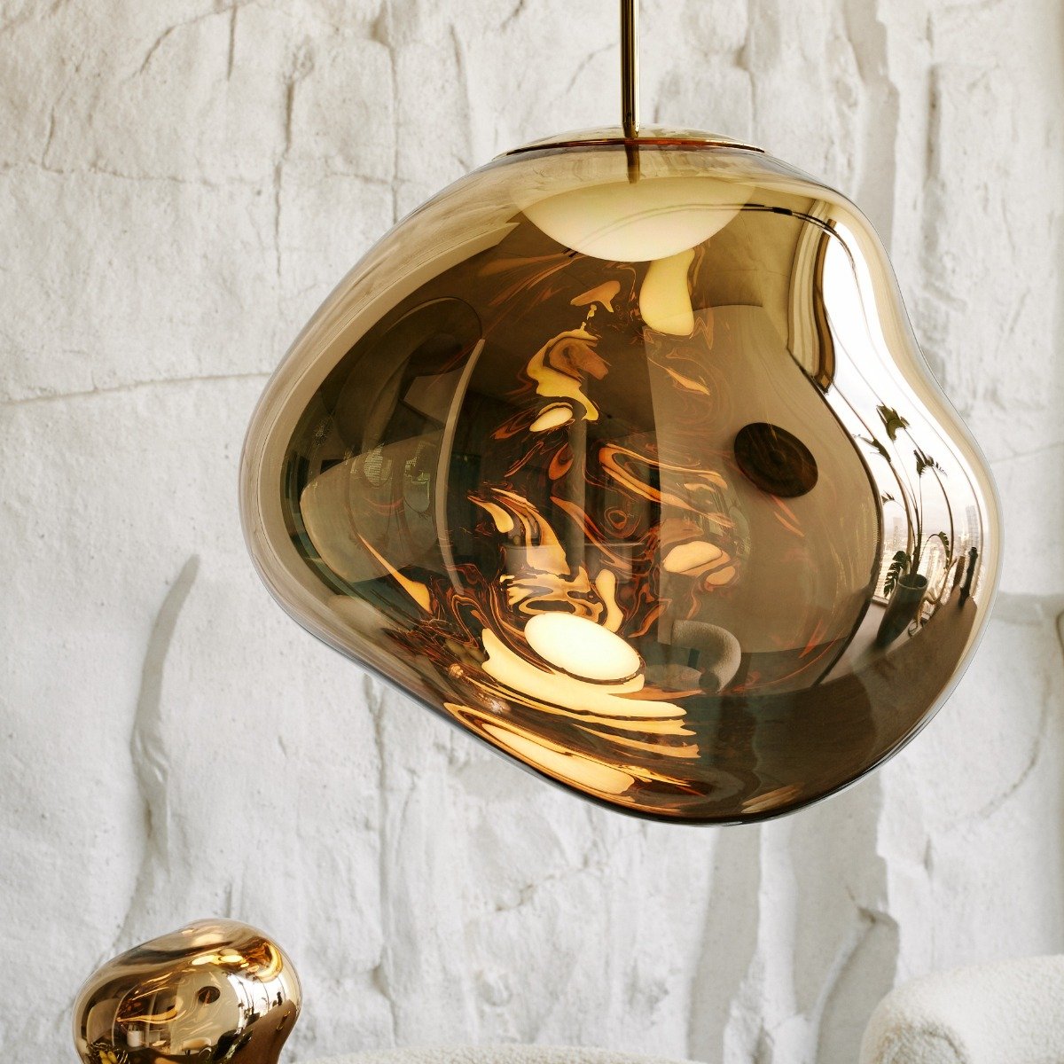 Bronze Tom Dixon Melt Pendant Bronze Tom Dixon Melt Pendant