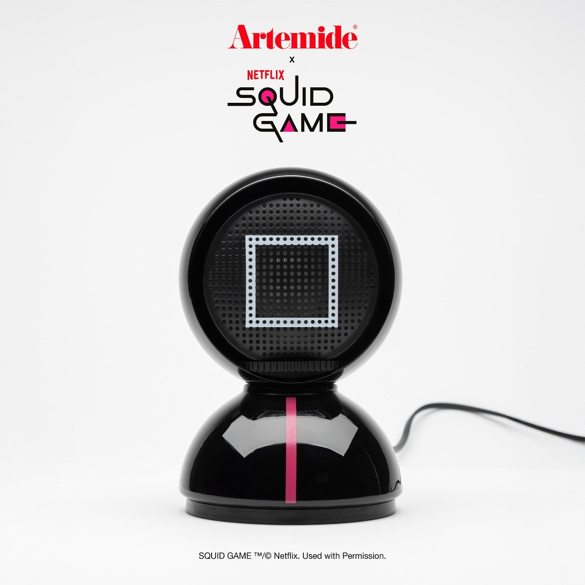 Black Artemide Eclisse x Squid Game Table Lamp Black Artemide Eclisse x Squid Game Table Lamp