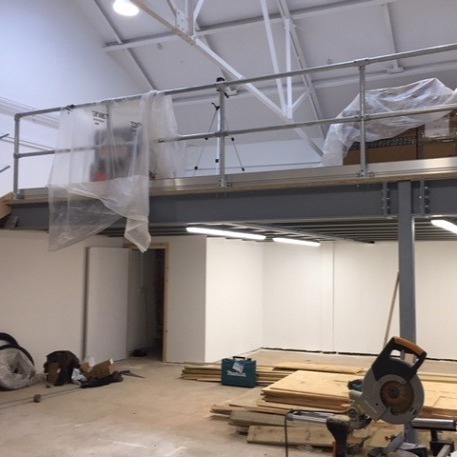 Lighting Fitted in the Warehouse Lighting Fitted in the Warehouse