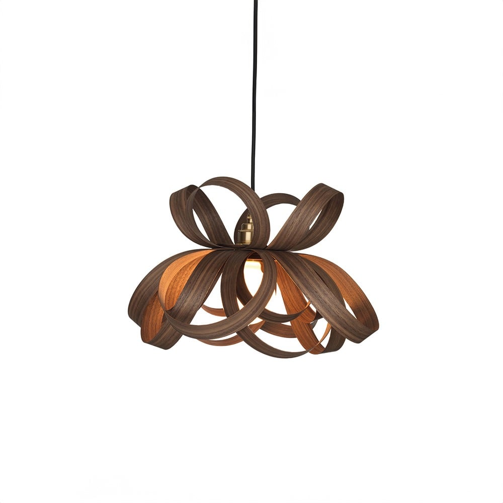 Tom Raffield Skipper Pendant in Walnut Tom Raffield Skipper Pendant in Walnut