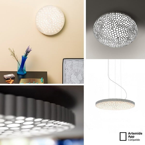 Artemide Calipso Wall/Ceiling and Suspension Light App Compatible