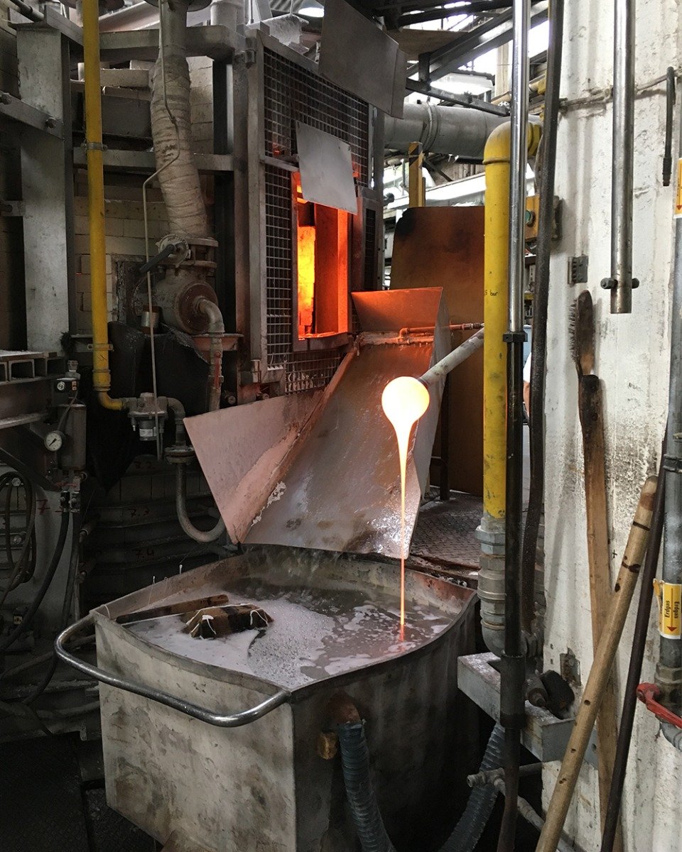 Glass Blowing at BEGA HQ