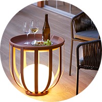 Estiluz Bols LED Outdoor Floor Lamp