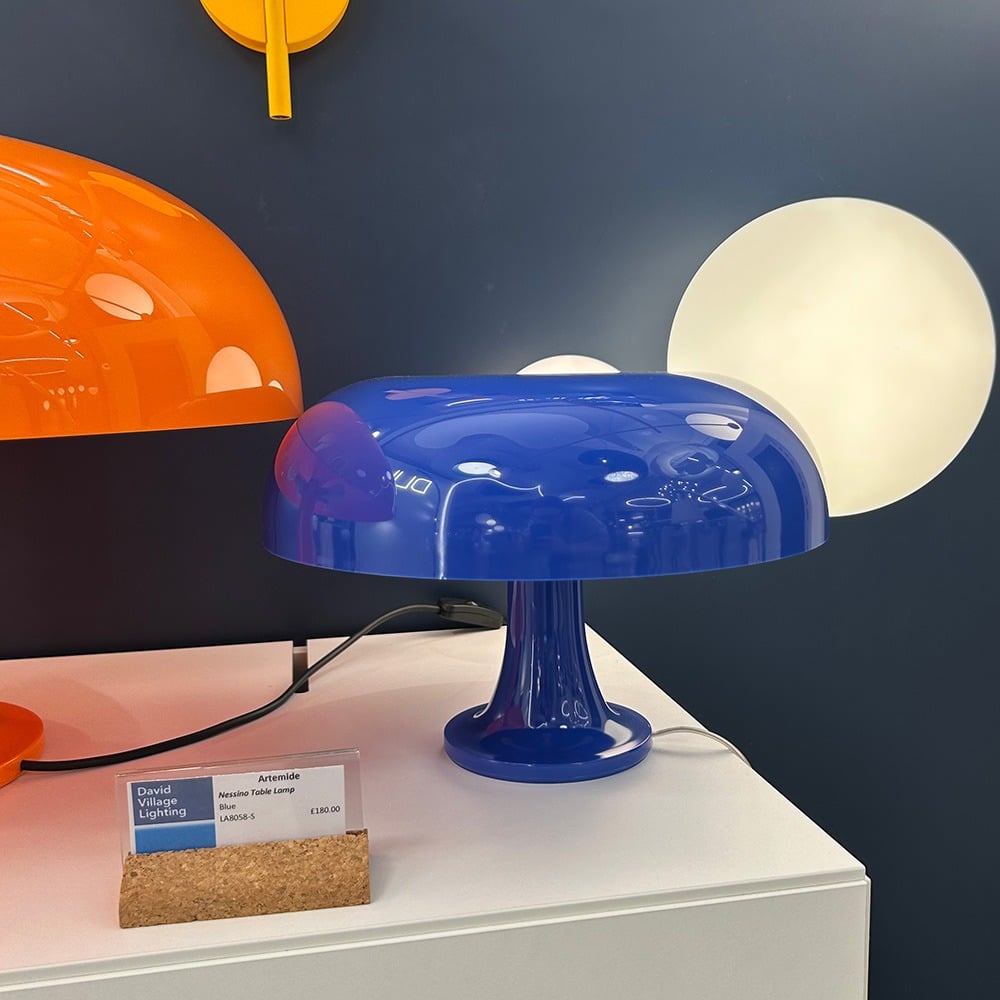 Artemide Nessino Table Lamp in Blue