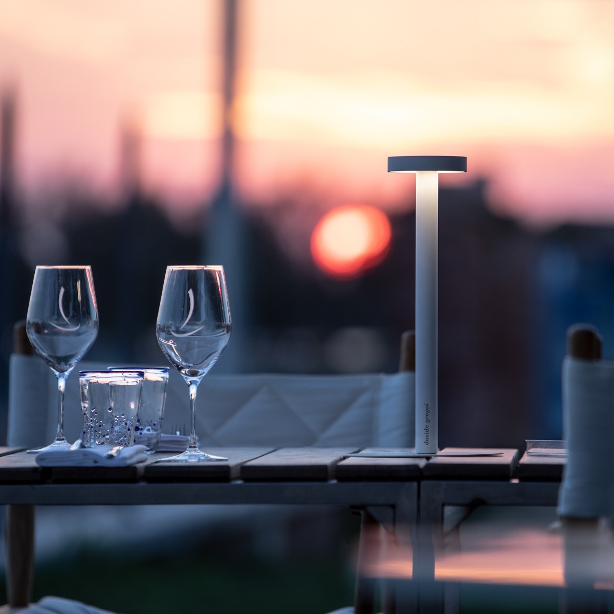 Davide Groppi TeTaTeT LED Portable Lamp