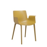 Kartell Piuma Chair Mustard