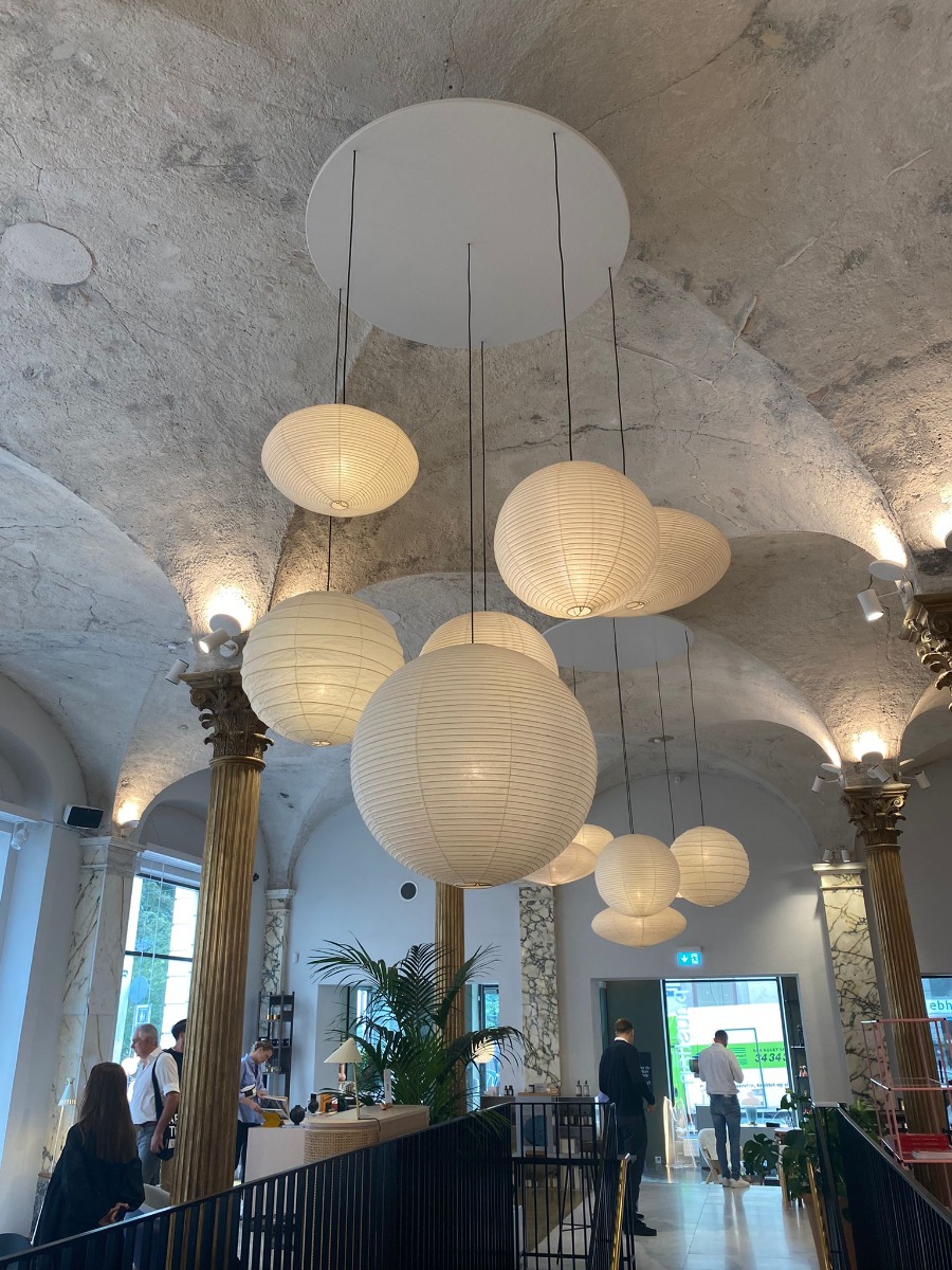 Vitra Akari pendant lights