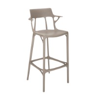 Kartell A.I. Stool Grey