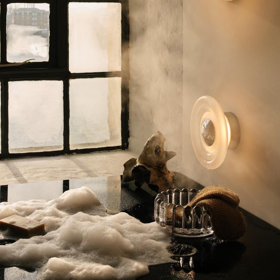 Tom Dixon Press Frosted Mini Surface Light Tom Dixon Press Frosted Mini Surface Light