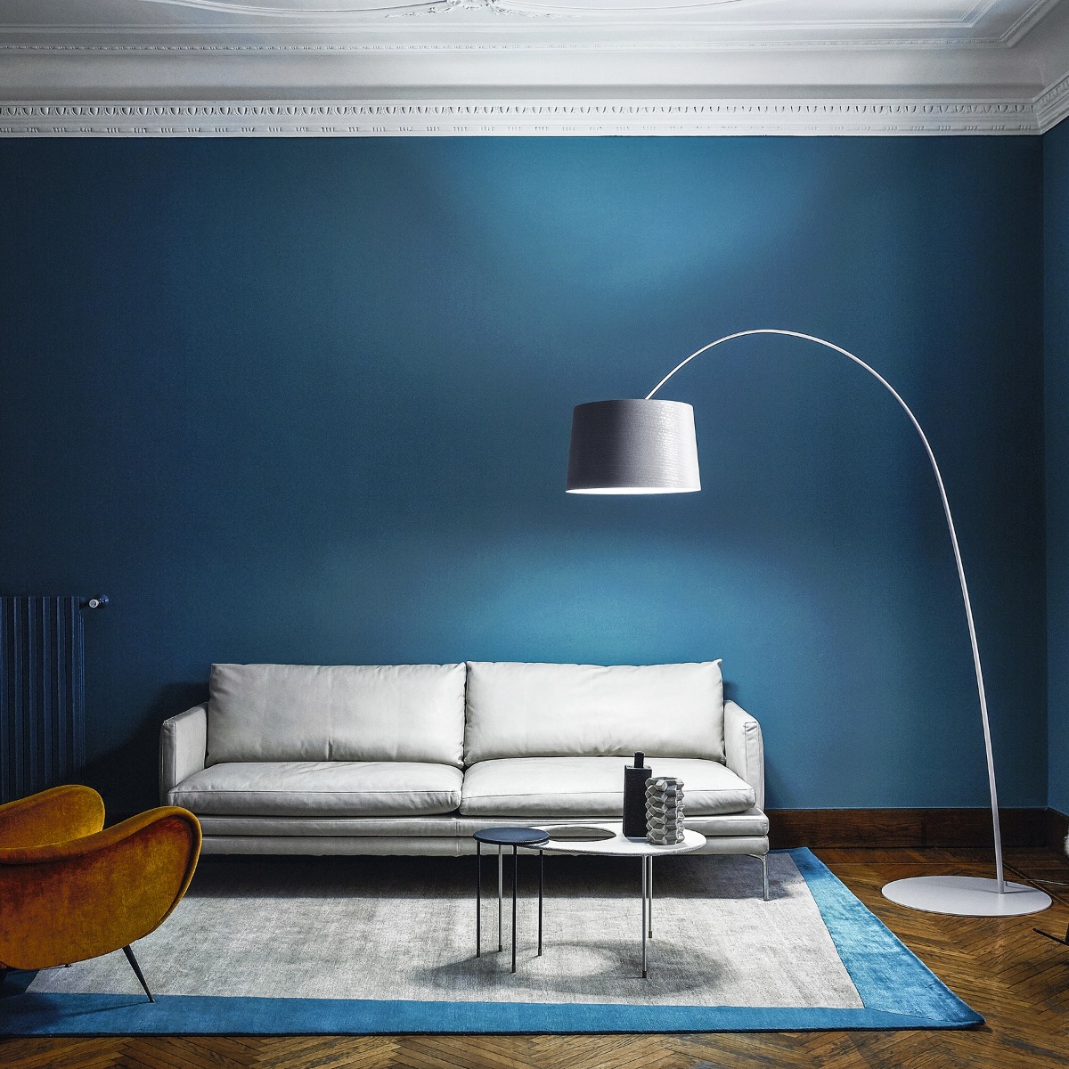 Foscarini Twiggy Floor Lamp Greige