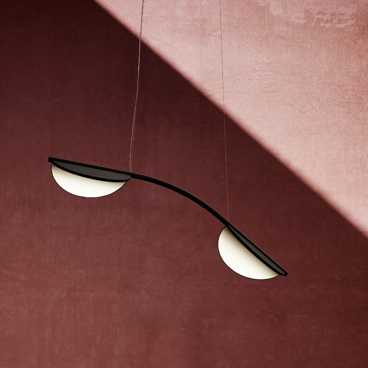 Flos Almendra Arc LED Pendant