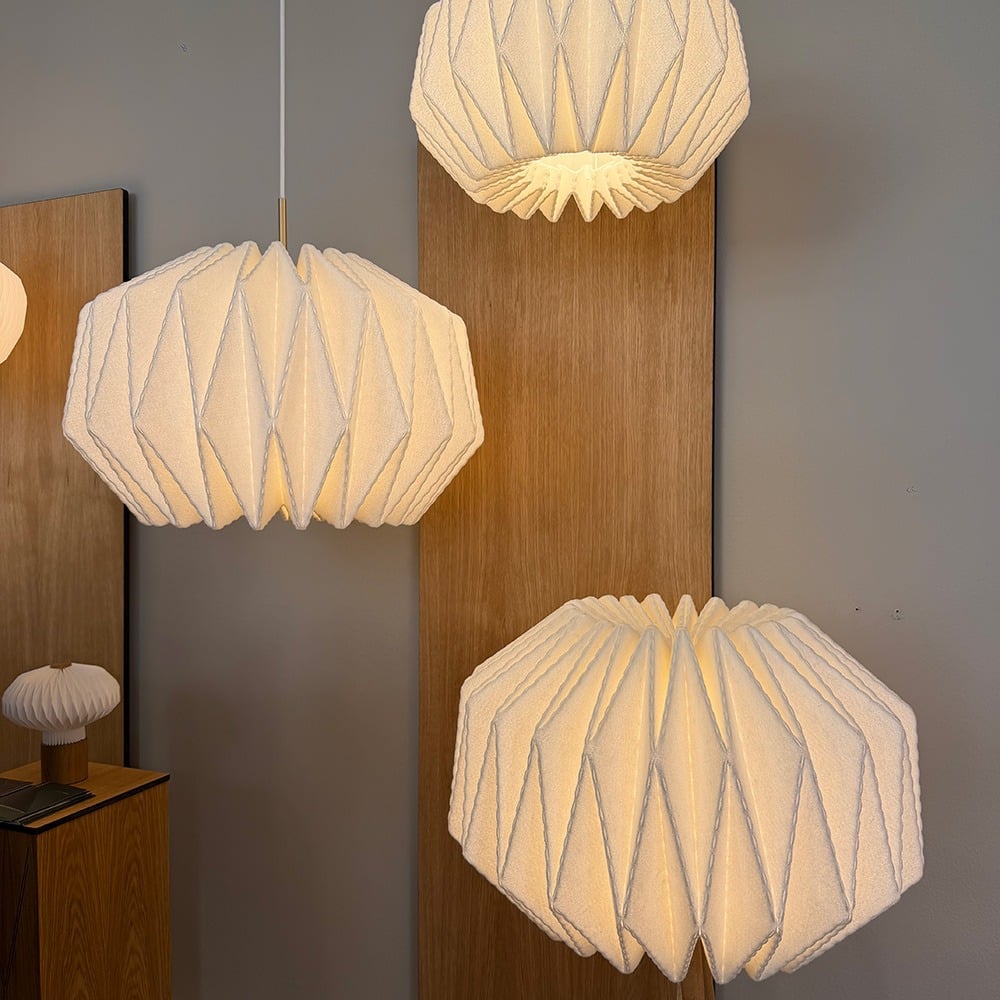 Softly Pleated Pendant Softly Pleated Pendant