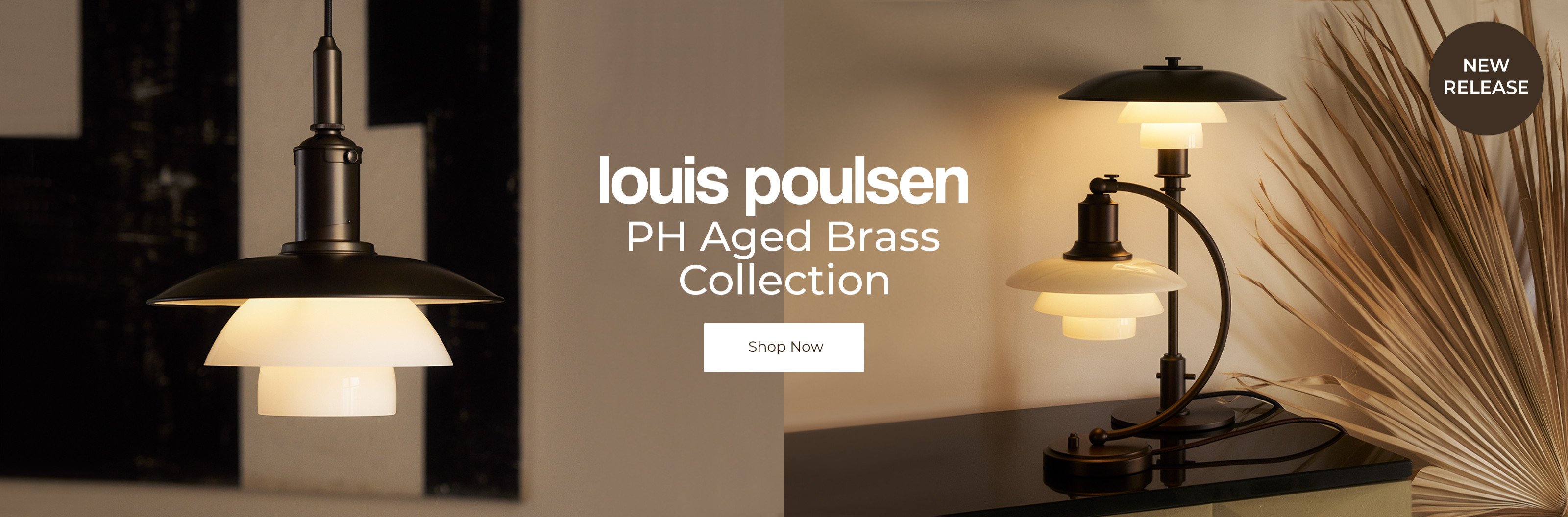 Louis Poulsen PH Aged Brass Collection
