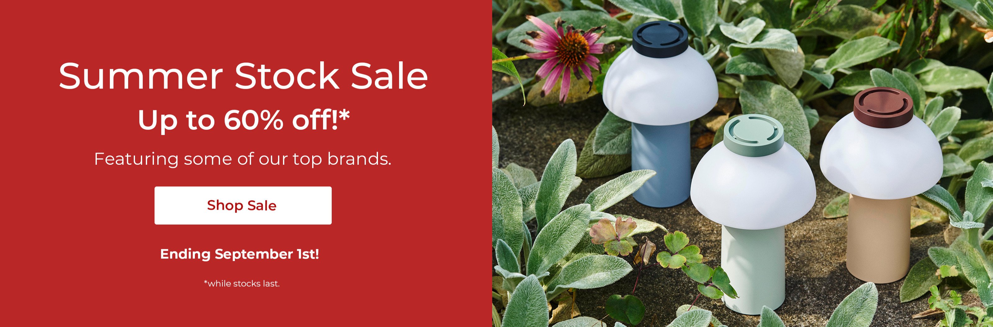 Summer Stock Sale - Up to 60% Off!