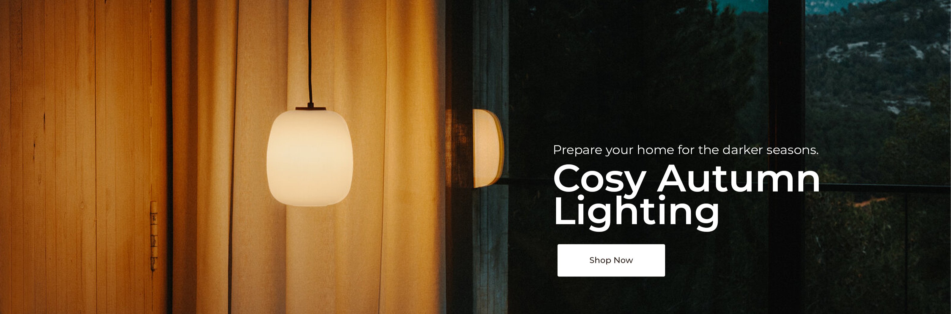 Cosy Autumn Lighting