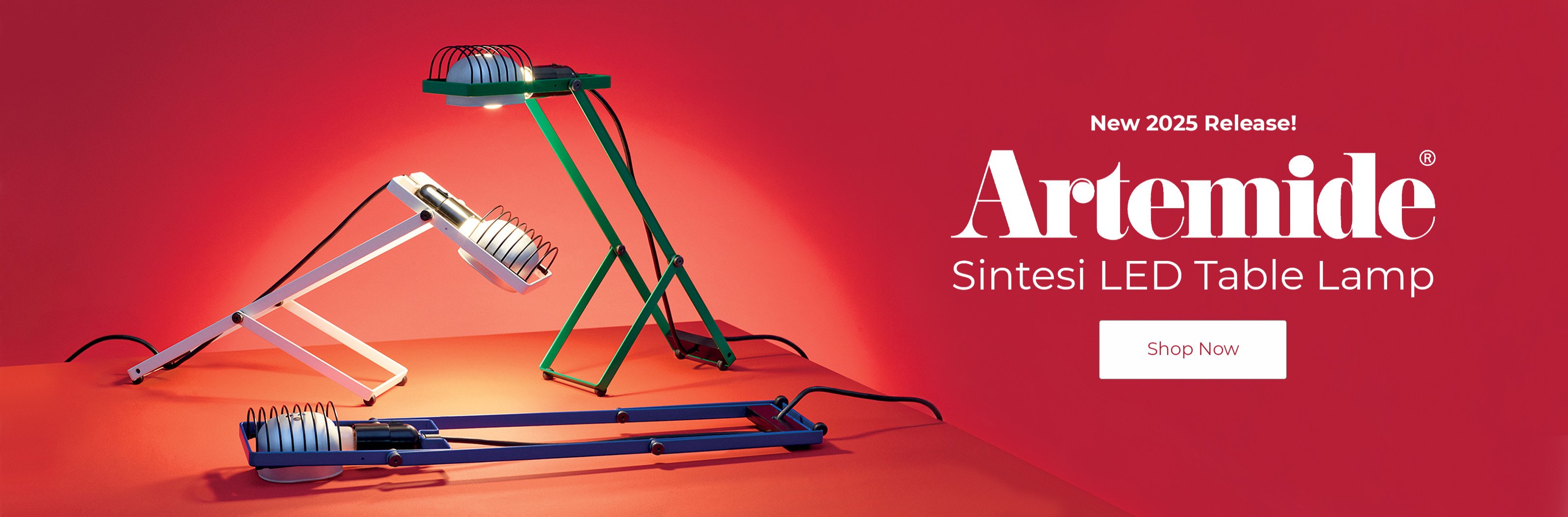 New: Artemide Sintesi Table Lamp