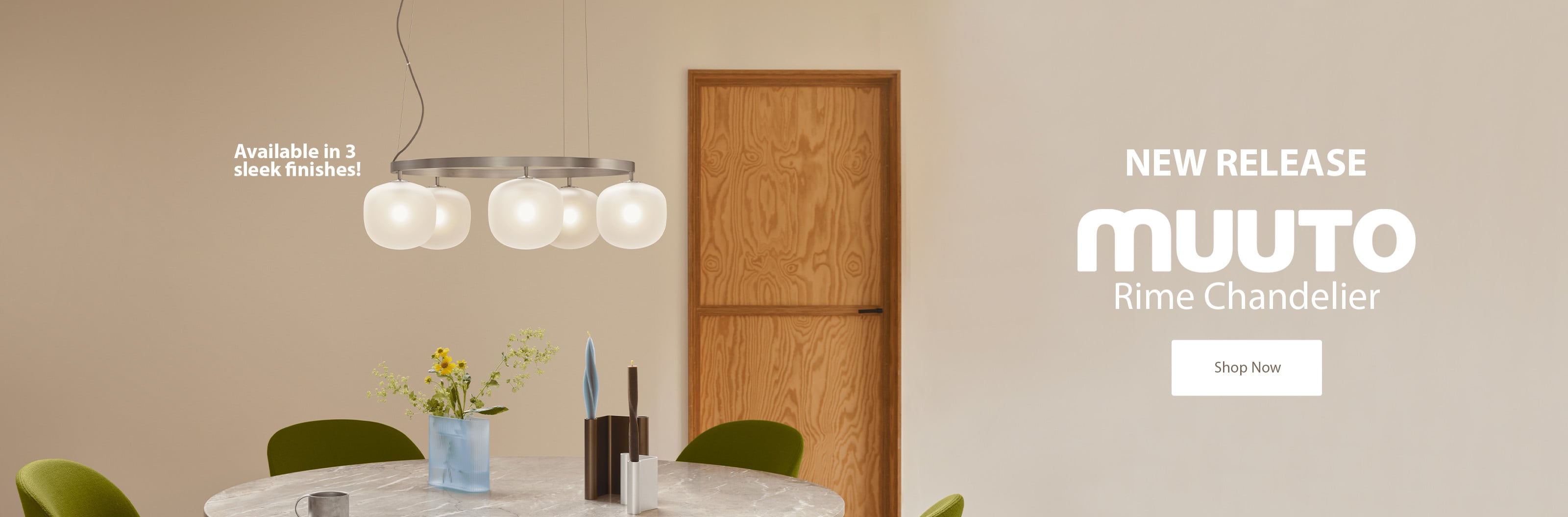 NEW: Muuto Rime Chandelier