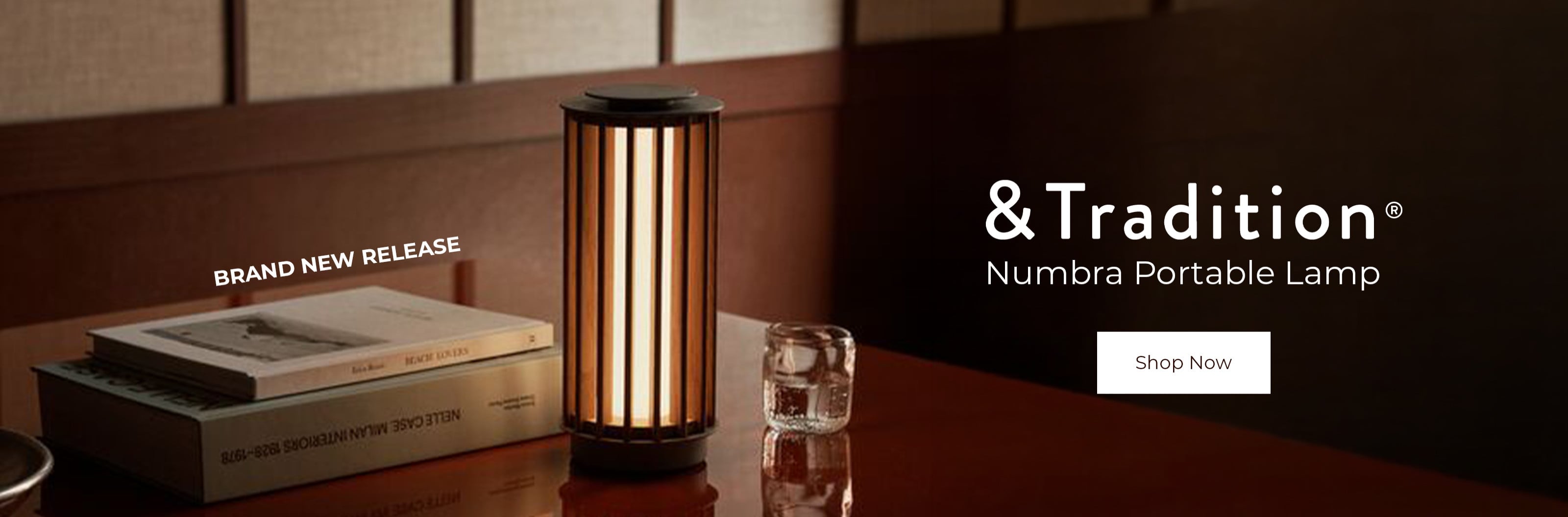 New Release: &Tradition Numbra Portable Lamp