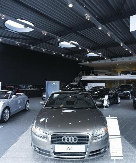 Car Showroom Lighting