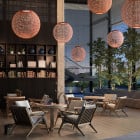 Bover Nans Sphere Outdoor LED Pendant