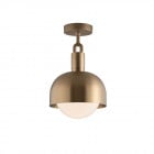 Buster + Punch Forked Shade & Globe Ceiling Light
