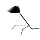 Serge Mouille Formes Noires Tripod Desk Lamp