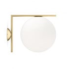 Flos IC Outdoor CW/ 2 Brass Wall and Ceiling Light CLEARANCE