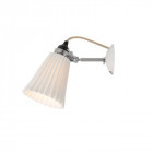 Original BTC Hector Pleat Wall Light