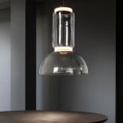 Flos Noctambule Low Cylinder and Bowl LED Pendant