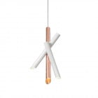 Nemo Lighting Tubes 3 LED Pendant