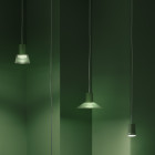 Zero Compose Suspension with Glass Shade