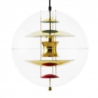 Verpan VP Globe Brass Pendant 