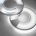 Luceplan LightDisc 32 Wall Transparent/Transparent