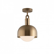 Buster + Punch Forked Shade & Globe Ceiling Light