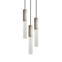 J. Adams & Co Flume 50 3 Drop Pendant