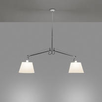 Artemide Tolomeo Basculante 2 Bracci Suspension