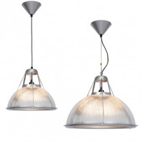 Original BTC Prismatic Phane Pendant Light 