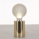 Lee Broom Crystal Bulb - Frosted Table Lee Broom Crystal Bulb - Frosted Table