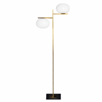 Oluce Alba Double Floor Lamp