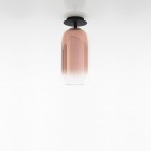 Artemide Gople Mini Ceiling Light Copper Shade / Black Base