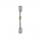 Bert Frank Farol Single Wall Light Smoked Glass