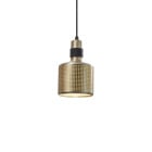 Bert Frank Riddle Pendant Light Antique Brass