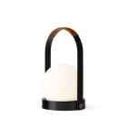 Audo Copenhagen Carrie Leather LED Portable Lamp - Black