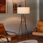 Marset Cala Metal Floor Lamp Lifestyle Living Room