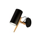 Marset Scantling Wall Lamp Black Oak