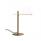 Estiluz Circ LED Table Lamp Satin Gold