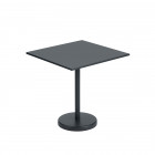 Muuto Linear Steel Café Table Square Black