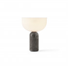 New Works Kizu LED Portable Table Lamp  Gris du Marais