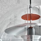 Verpan VP Globe Brushed Aluminium Pendant Details